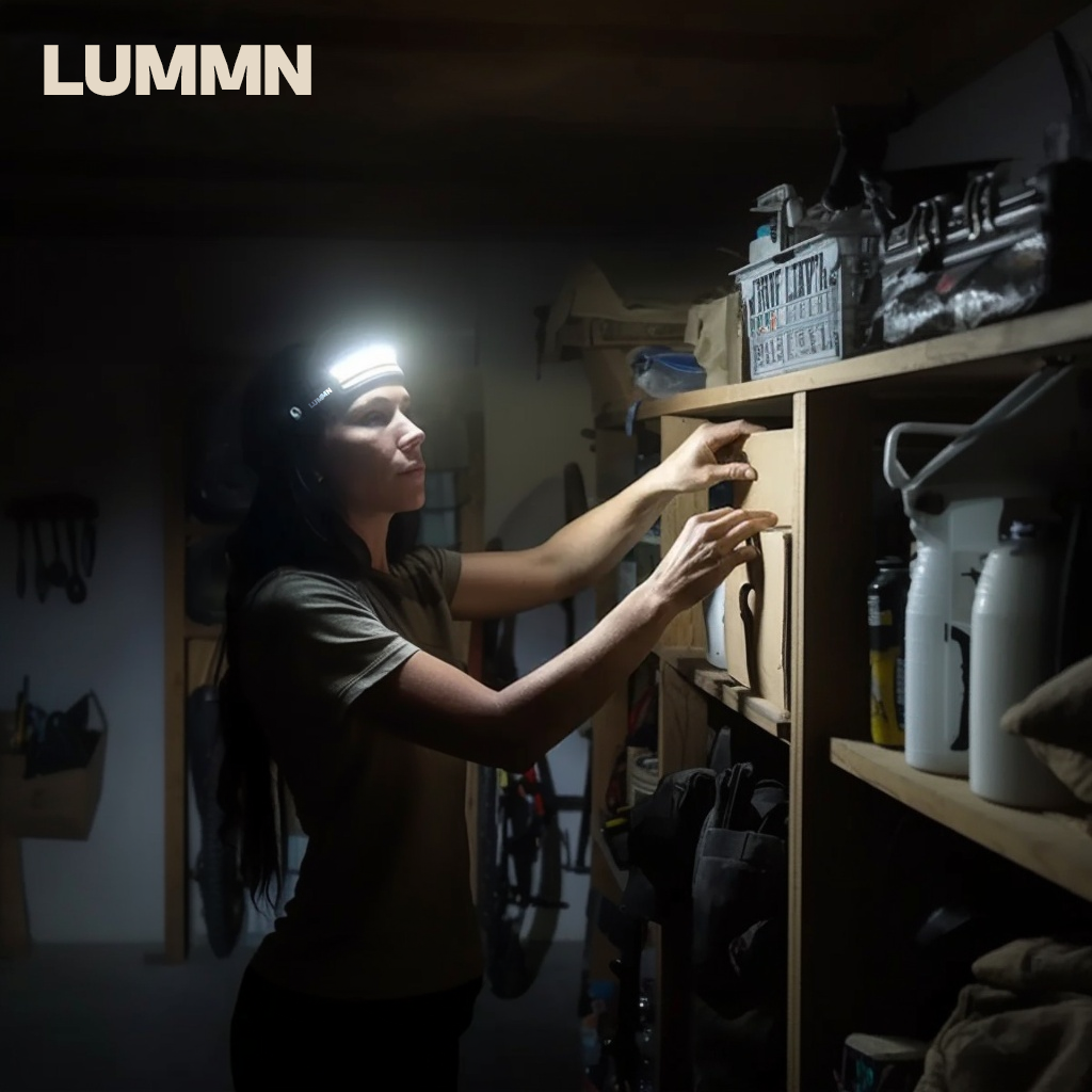 LUMMN 1000lm LED 230° Headlamp PRO